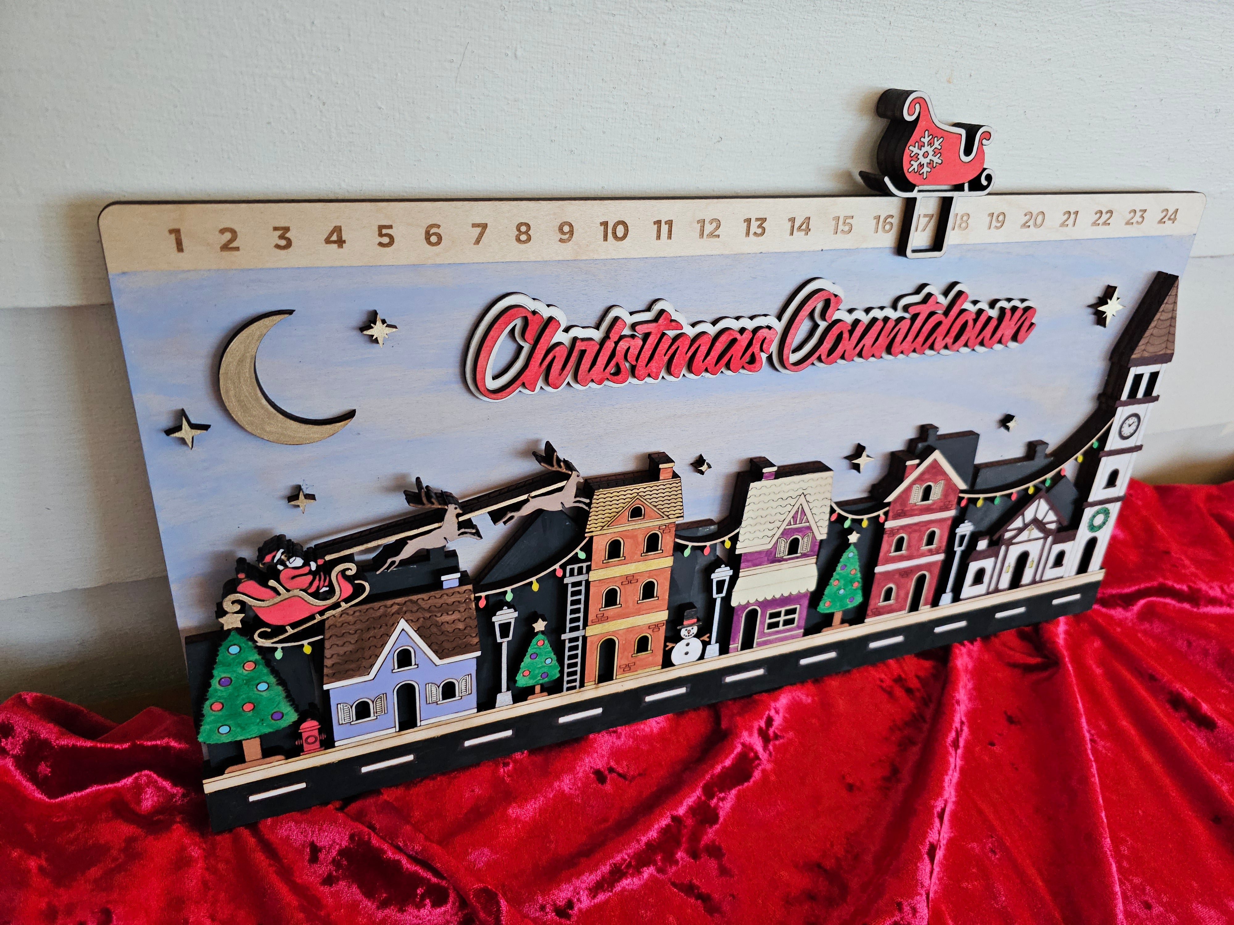 Santa Village Christmas Countdown