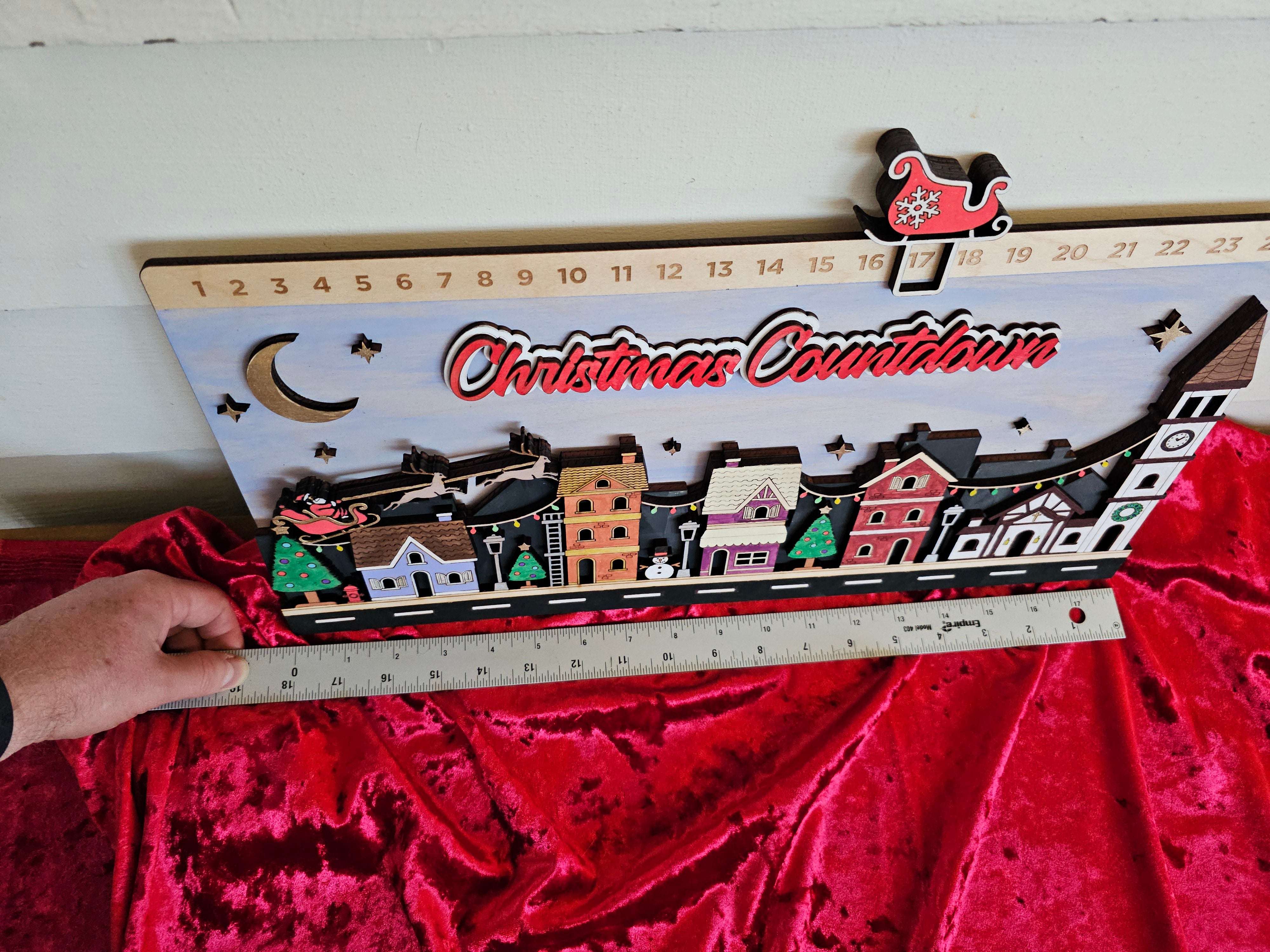 Santa Village Christmas Countdown