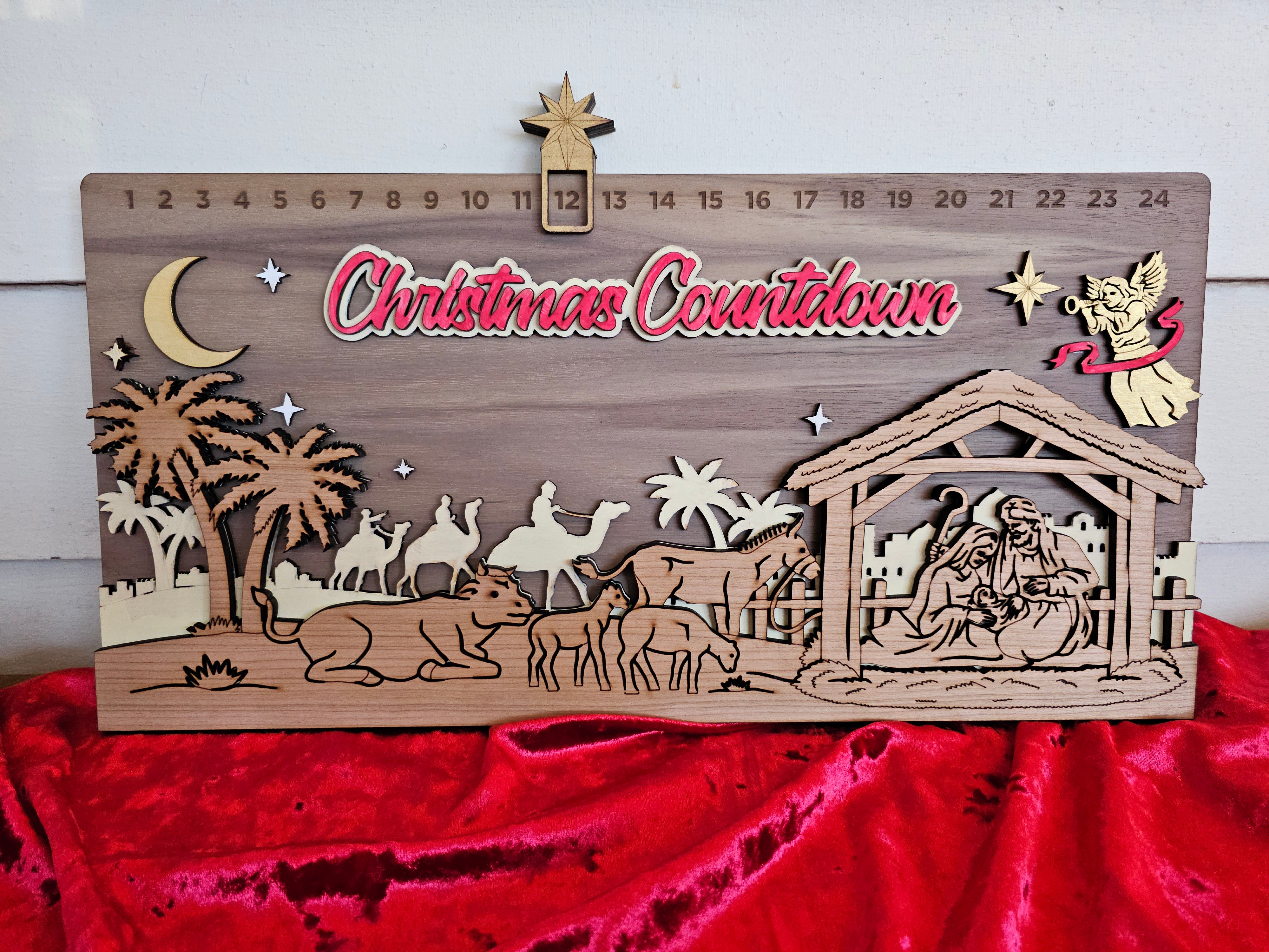Nativity Christmas Countdown