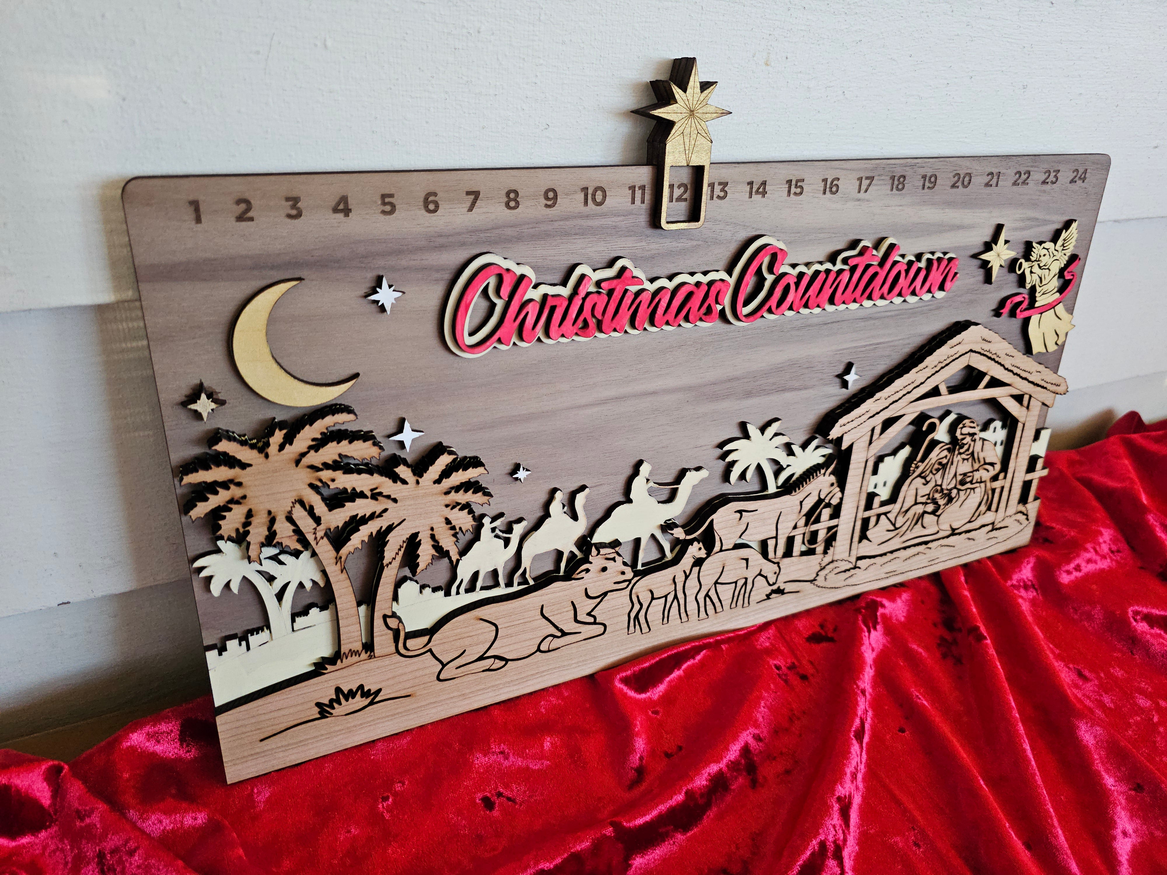 Nativity Christmas Countdown