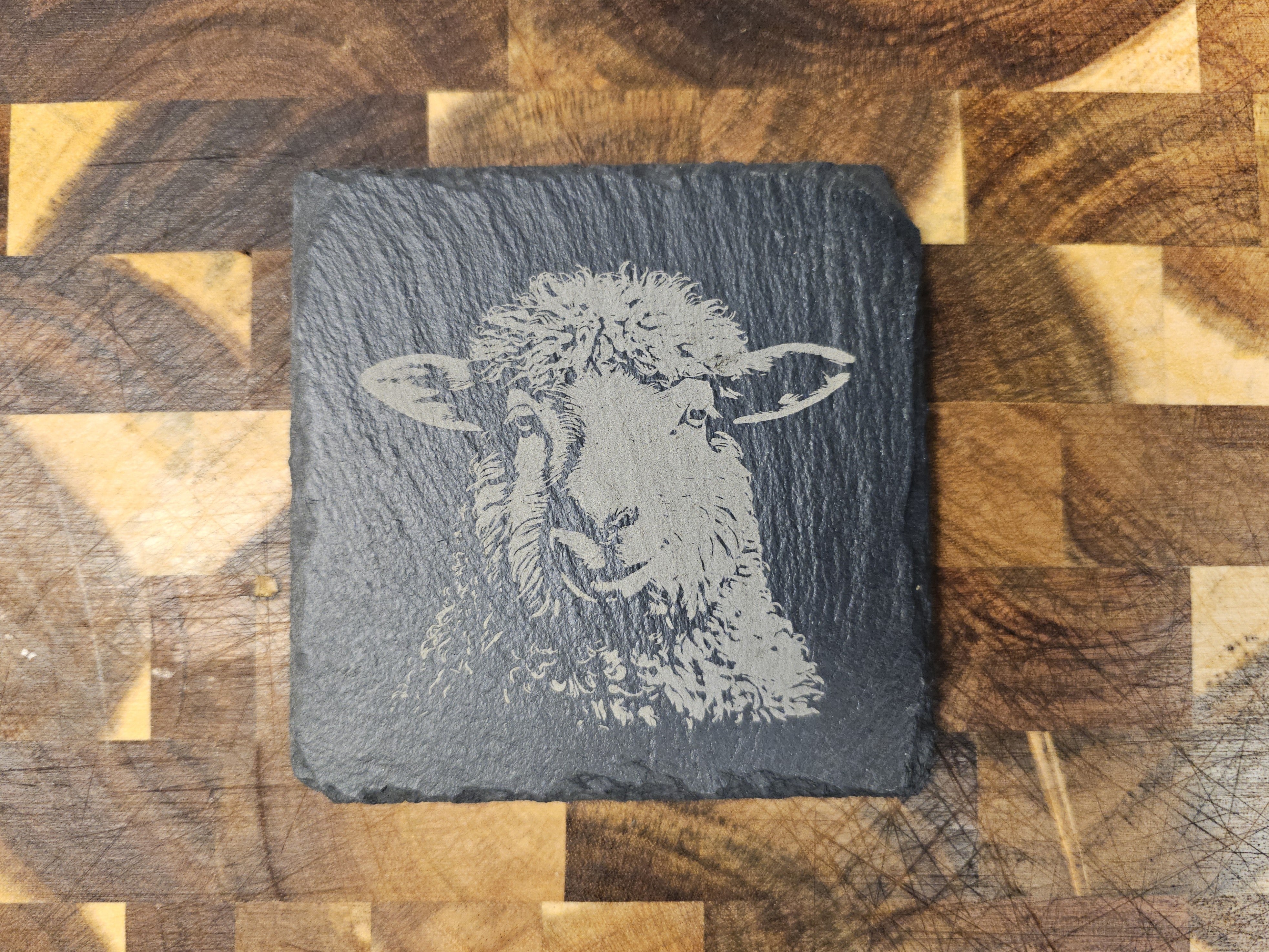 Slate Coasters - Farm Animals and/or Personalized