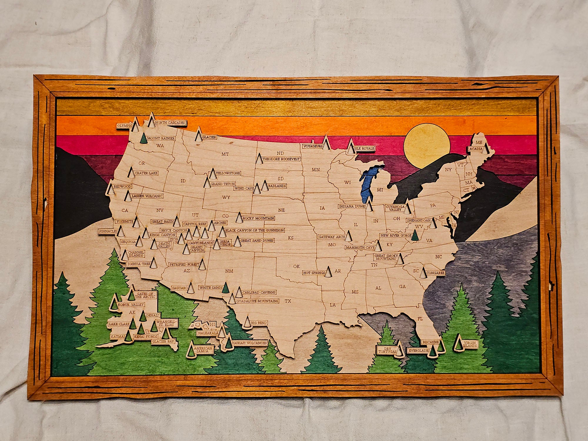 National Park Map