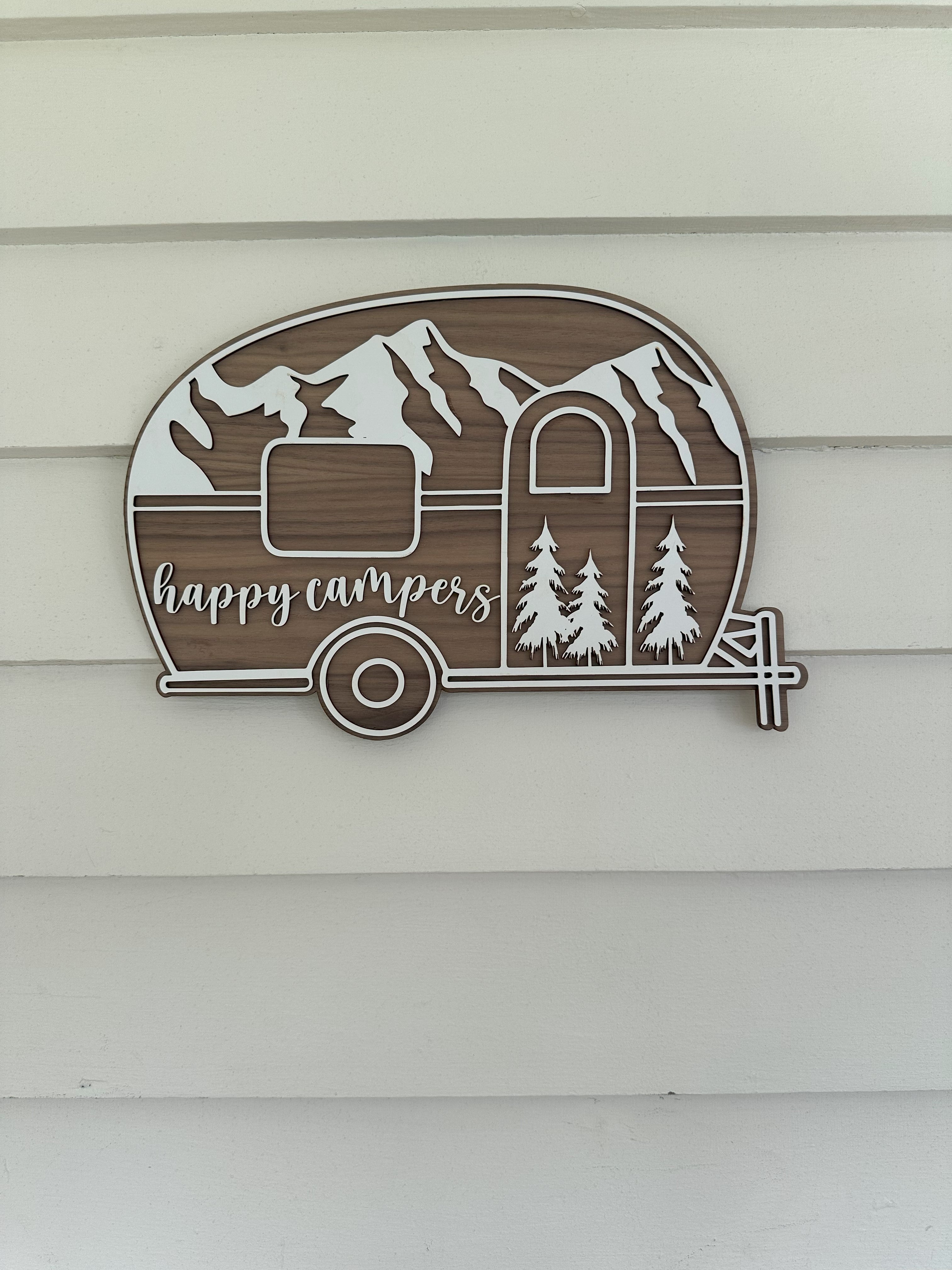 Happy Camper Wall Decor